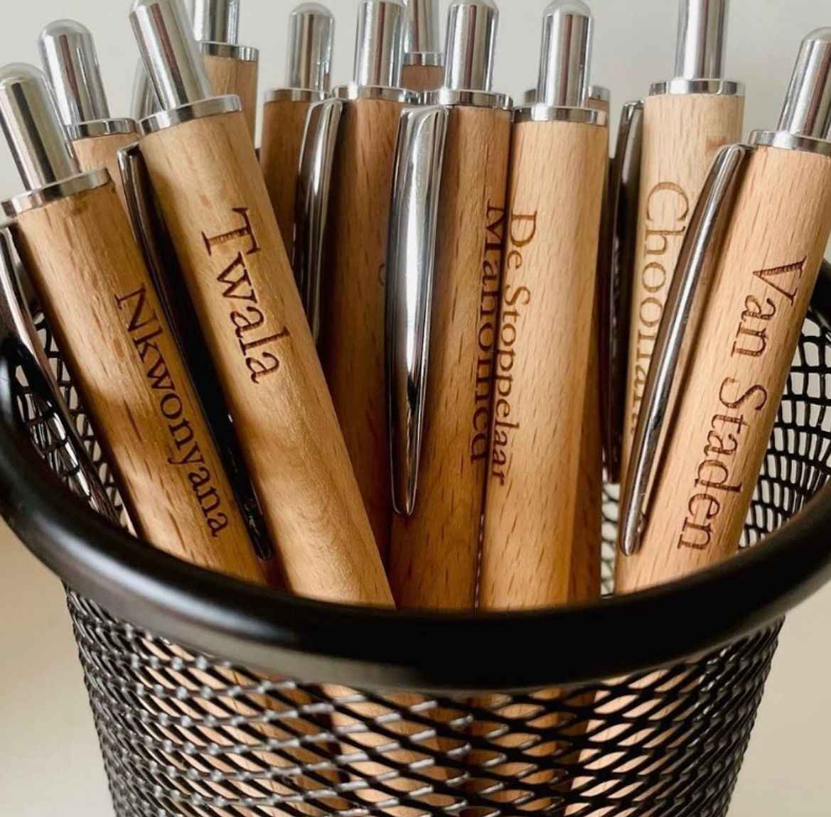 Personalised Bamboo Pens