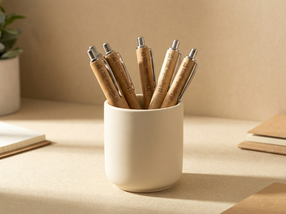 Personalised Bamboo Pens