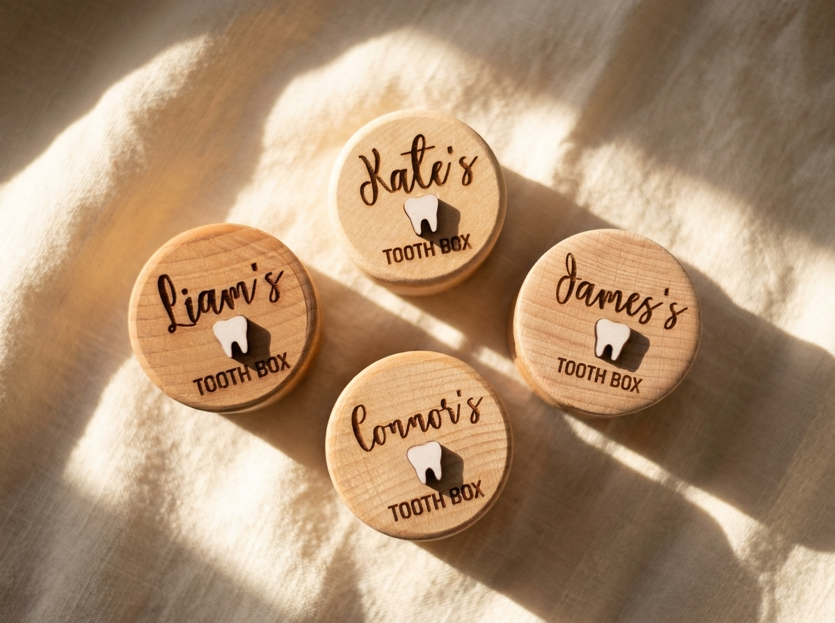 Personalised Tooth Keepsake Box