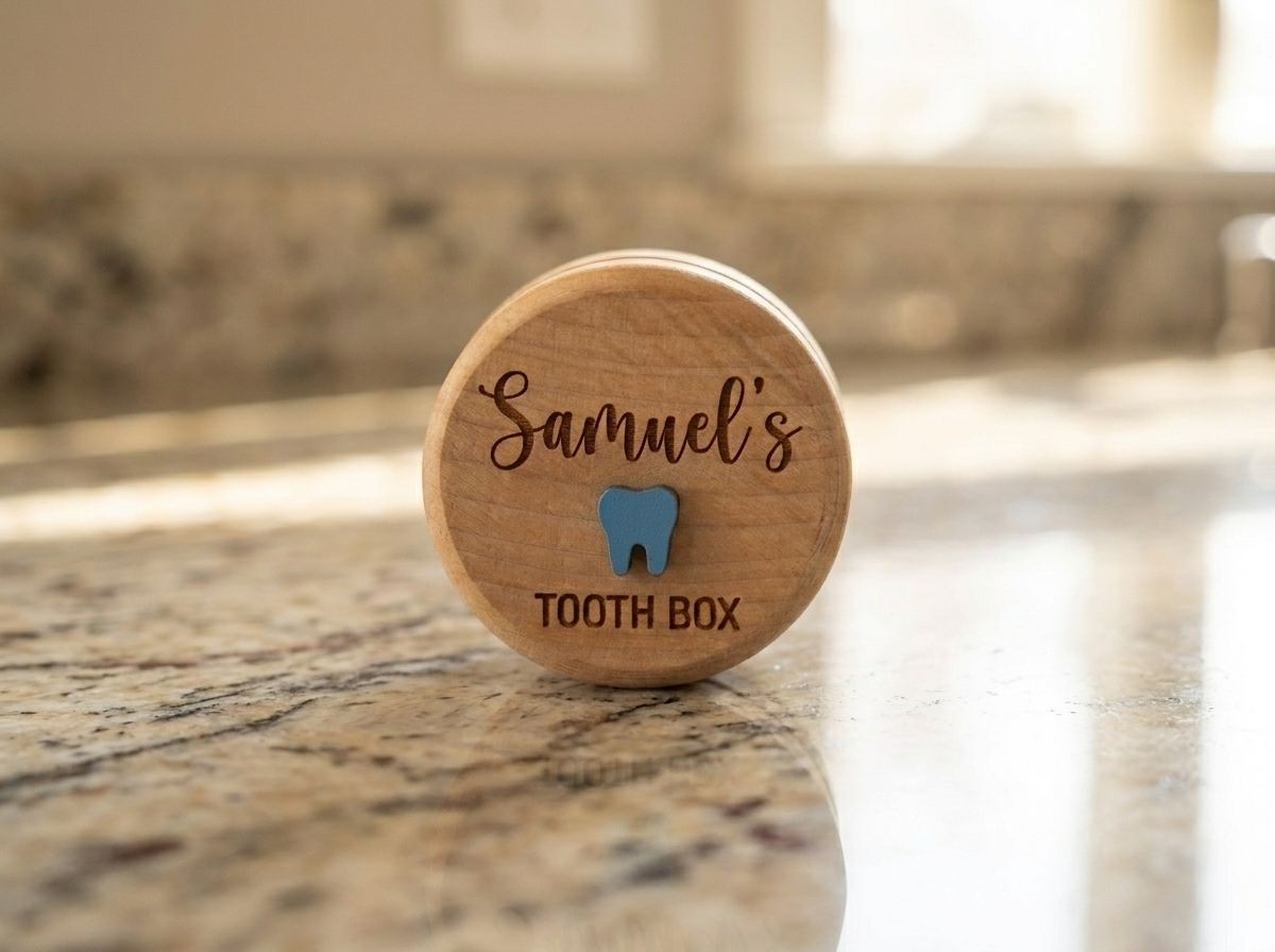 Personalised Tooth Keepsake Box